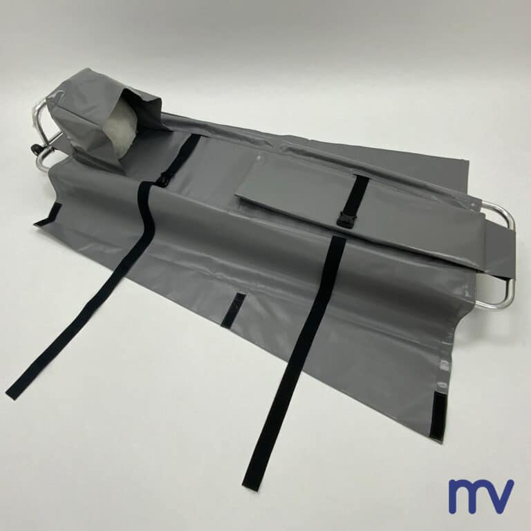 Morivita - Stretcher -Civière pliante aluminium - Civière cuillère de relevage