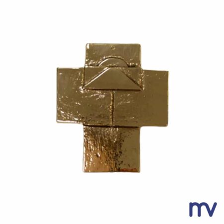 Morivita - Croix de bronze | Croix carrée serrée