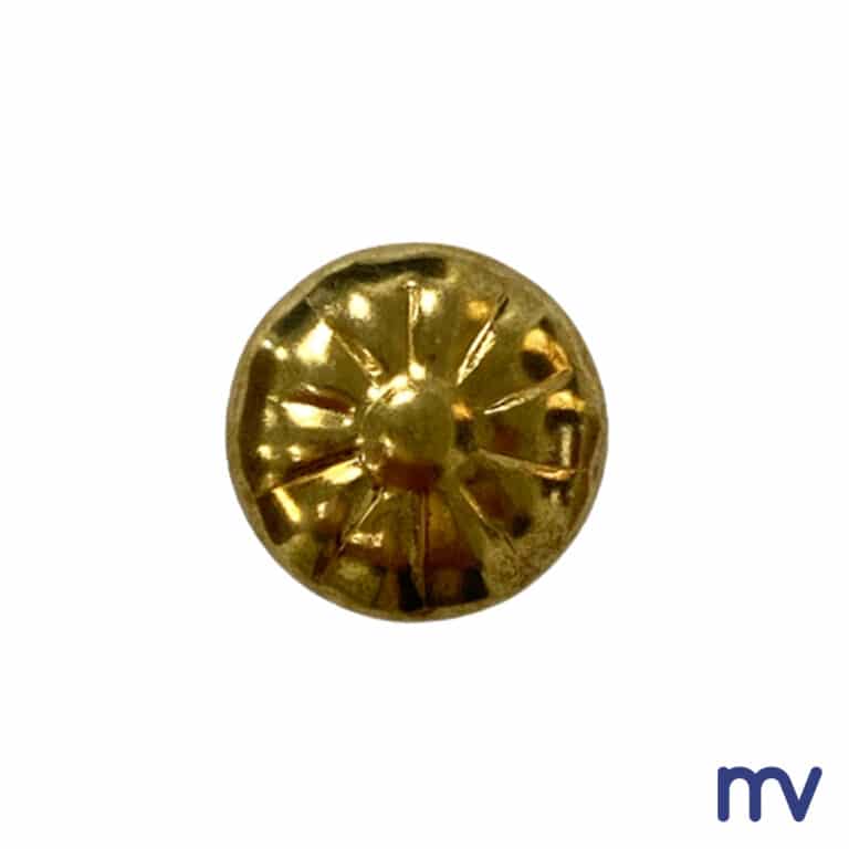 Morivita - Cache-Vis | Motif floral | Jaune Messing , bronzé, nikkel
