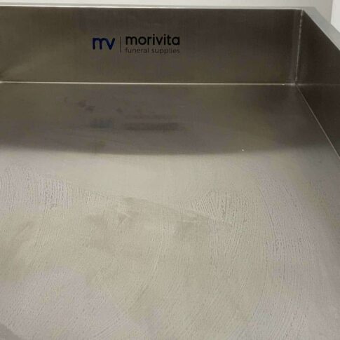 Morivita - Autopsietafel met wasbak en kraan en afvoer INOX-Table en INOX avec évier, robinet et bonde