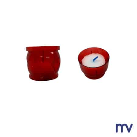 Morivita - Bougies tres petit en rouge Simple et decorative