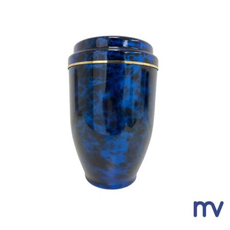 Morivita - Blauw marmer urne - Urne Bleu Marbre