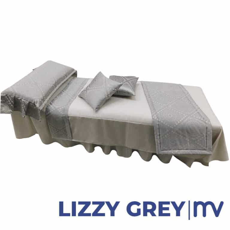 Morivita - Capitonnages de l'ouest - parures de tables - Lizzy Grey